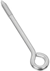 National Hardware N220-699 Lag Screw Eye, 1.62 in L Thread, 6 in OAL, 175 lb Working Load, Steel, Zinc